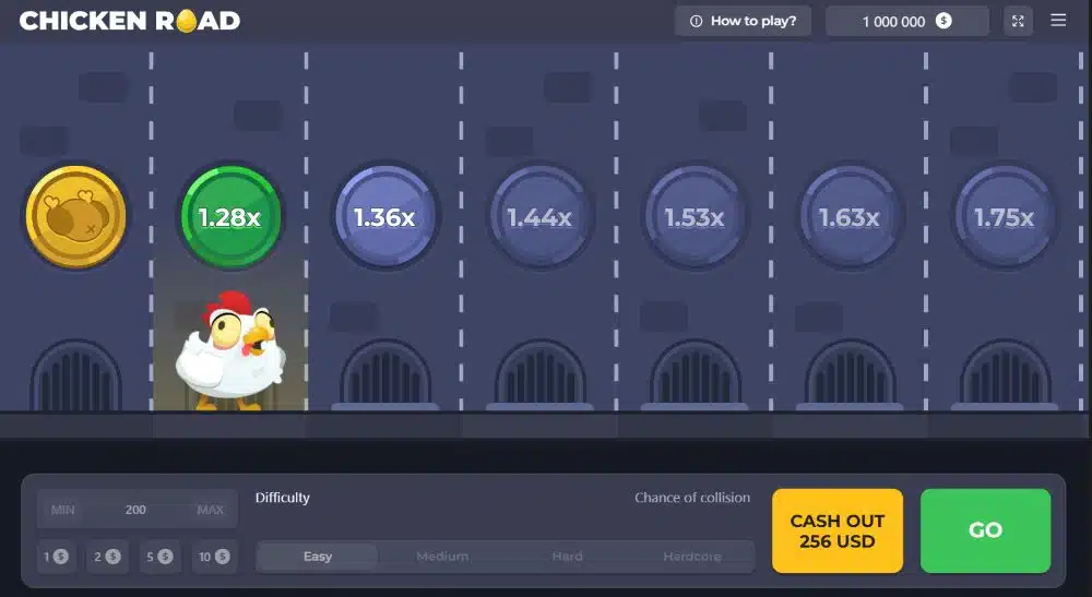 Comment jouer à Chicken Cross. Comment jouer à Chicken Cross.